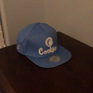 Baby blue cookies hat